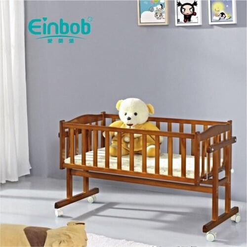 826 Infant Bed BB Bed Bassinet Solid Wood Bassinet Separate Cradle Infant Cradle Cradle