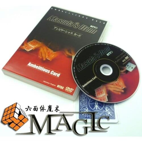 Ambelitious Card/ close-up card mgic products / free shipping / wholesale