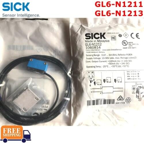 SICK Switch GL6-N1211 1059923 GL6 N1212 1060814 Brand new original