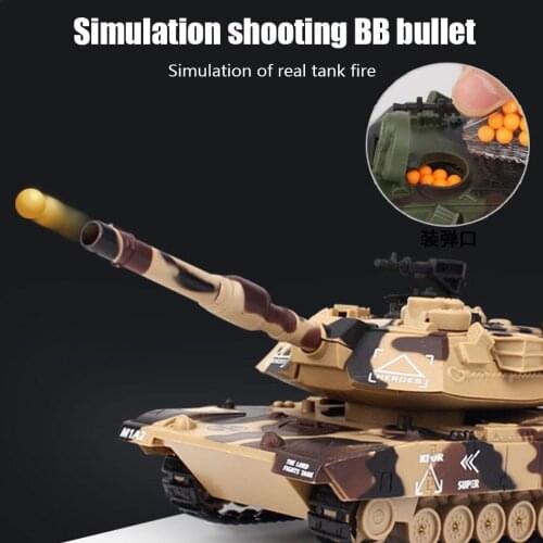 1/32 Battle Tank Heavy Large Interactive Remote Control Favorite RC Toy Toy Tank Toy Tank Holiday Boy Electronic Toy Gift F2S2