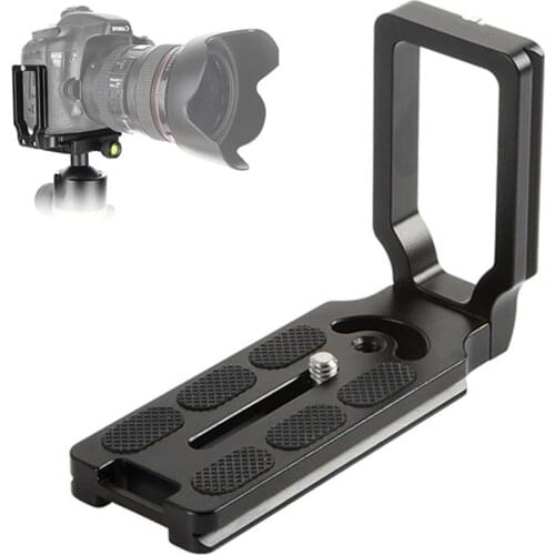 Quick Release Plate L Bracket for Benro Arca Swiss / Markins / Photoclam / RRS Type Tripod Ball Head Mount Rapid Connect Adapter