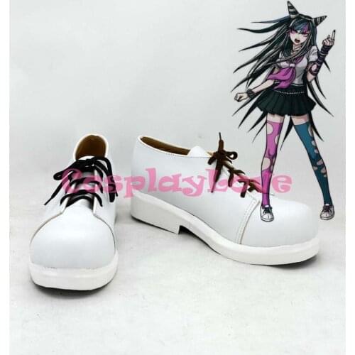 Danganronpa Dangan Ronpa 2 Mioda Ibuki Cosplay Shoes Boots Hand Made Custom-made For Halloween Christmas Festival CosplayLove