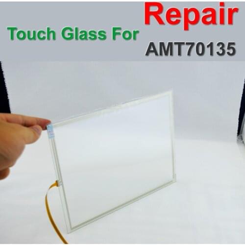 AMT70135 Touch Screen Panel Glass Digitizer for HMI&CNC repair~do it yourself,New & Have in stock