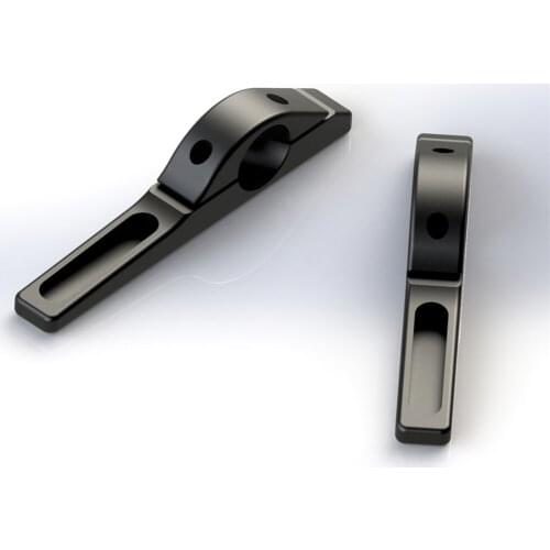 For DJI Ronin-M Grip 2pcs 25mm Feet Rod Support for Ronin-MX / Freefly Movie Ring Gimbal Stabilizer Accessory with Antiskid Pads