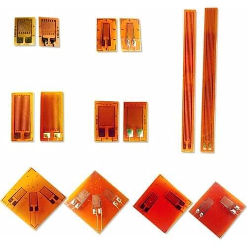 Resistance Metal Foil Strain Gauge Pressure Sensor With Customizable Extended Wire For Load Cell Transducer（Default 30cm