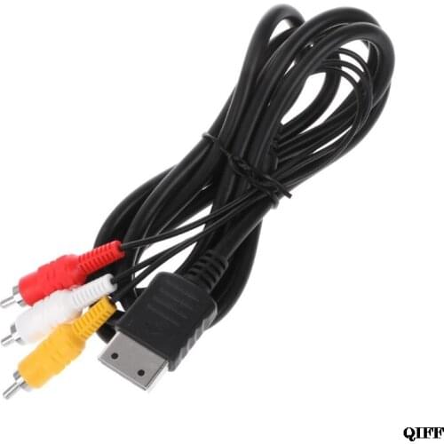 Drop Ship&Wholesale 1.8M/6FT RCA Audio Video AV Stereo Composite Adapter Cable For Sega Dreamcast APR28