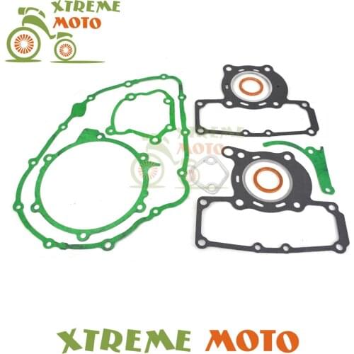 Motorcycle Complete Engine Cylinder Top End Crankcase Cover Overhaul Gasket Kit Set For Honda VT250 VTZ250 Magna 250