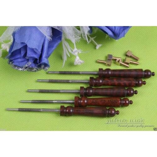 5 set 4/4 violin bow part snakewood fr og,bow top parts violin parts