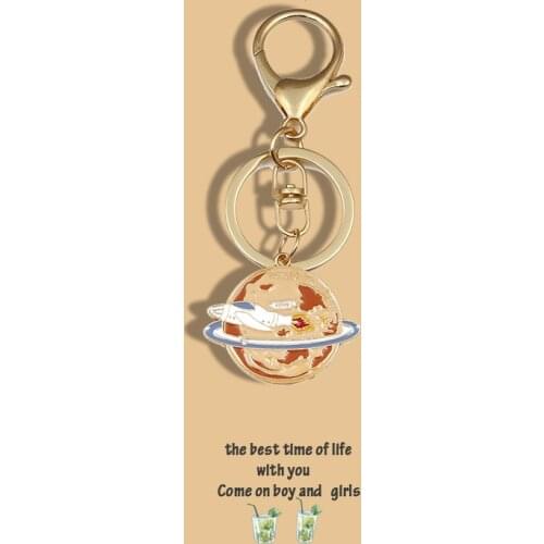 Creative Keychain 14 Cute Key Ring Women Pendant Personalized Bag Ornaments For Car Keys Original Keychains Anime Accessories