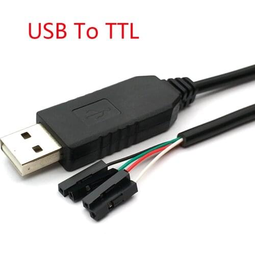 PL2303 PL2303HX USB To UART TTL Cable Module 4p 4 Pin RS232 Converter Serial Adapter Cable Module PL2303HX Converter