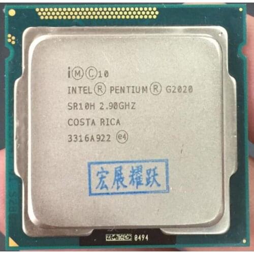 PC computer Intel Pentium Processor G2020 (3M Cache,2 .9 GHz) CPU LGA 1155 Dual-Core PC Computer Desktop CPU