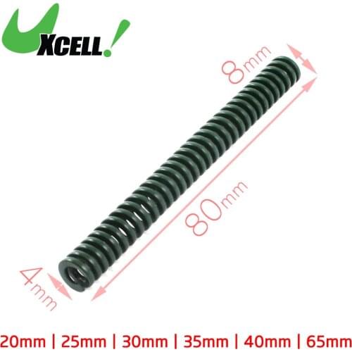 Uxcell 8x4mm 10x5mm Heavy Load Green Spiral Stamping Compression Die Spring Green Long 20mm 35mm 40mm 50mm 65mm 70mm 80mm