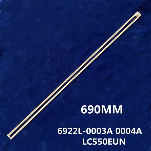 690mm LED Backlight Lamp strip 66/72leds For Changhong LG 3D55A4000IC 6922L-0003A 0004A LC550EUN 55"TV 6916L0781A 6920L-0001C