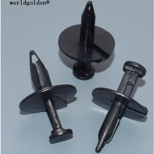 Worldgolden 100pcs Splash Shield, Seat Cushion & Spare Tire Retainer for Ford#N802781-S(N802781S) W704340S300,GM#14093088