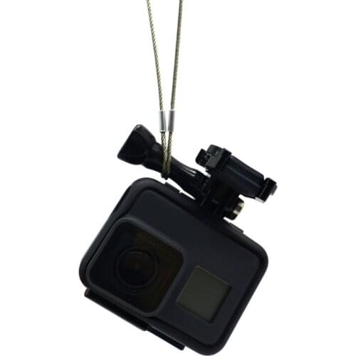 YYDS Safety Strap Stainless Steel Tether Lanyard Wrist Hand 30cm for gopro Camera New