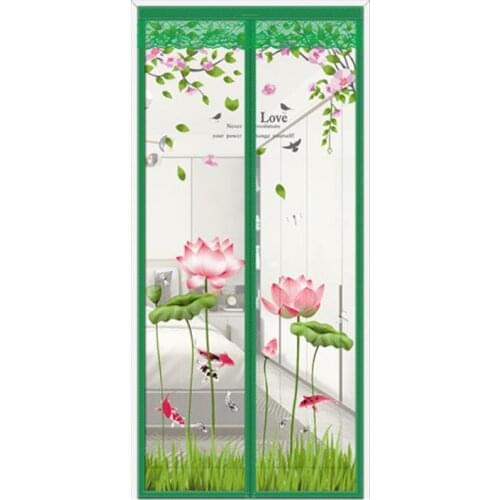 High quality Screen Summer anti-mosquito door curtain encryption household fly screen door screen window self-priming curtain