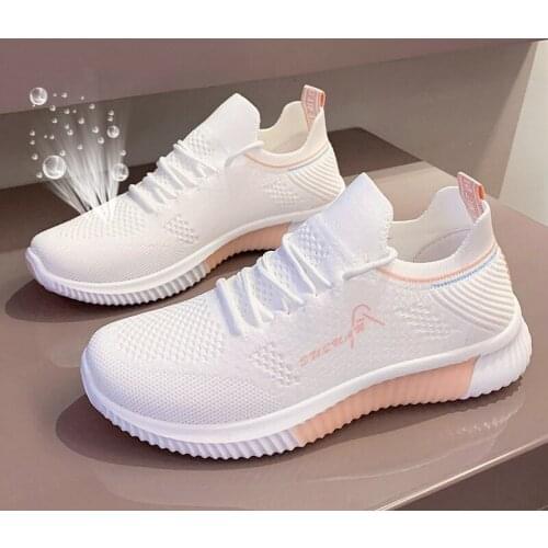 Women Tennis Shoes 2021 Breathable Sport Shoes Wear-resistant Fitness Comforty Ladies Sneakers Jogging Trianers Zapatillas Mujer