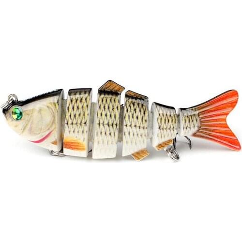 1Pcs 120mm 31g Fishbait Wobbler Robobait Robotic Fishing Lure Isca Segment Hard Artificial Fake Bait Fishing Tackle River Pesca