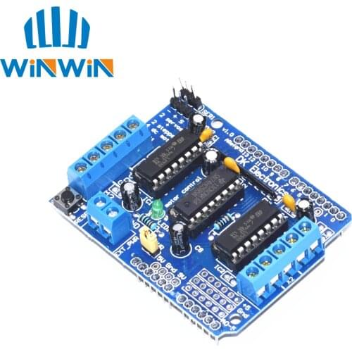 1pcs L293D Motor Drive Shield dual for Duemilanove, Motor drive expansion board