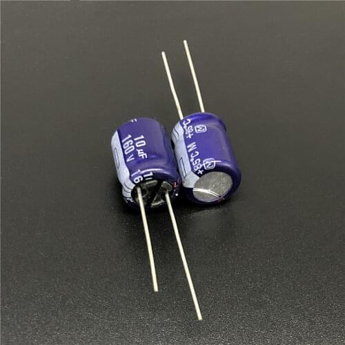 10Pcs/100Pcs 10uF 160V M Series 10x12.5mm High Quality 160V10uF Audio Grade Capacitor