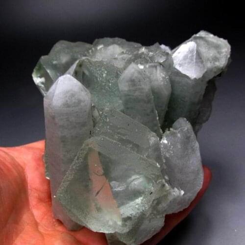 1060g Green Fluorite W/ Quartz Pyrite - crystals and stones healing Mineral specimen Home Decor feng shui decoration