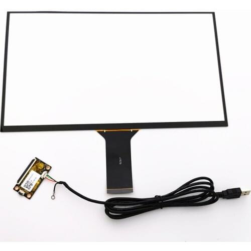 14 inch capacitive touch screen linux WIN7 8 10 and Android system USB Plug and Play Touch Screen Overlay Panel 10 Points Touch
