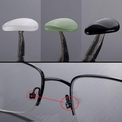 2pcs Anti-Slip Nosepad Replacement Nose Pads Eyewear Glasses Repair Kit for Eyeglass Sunglasses Repairing