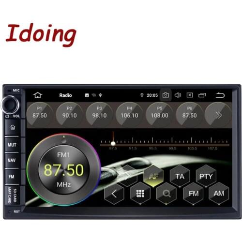 Idoing 7"Octa Core 2din Head Unit For Universal Car Android Radio Multimedia Player PX5 4G+64G GPS Navigation IPS Screen TDA7850