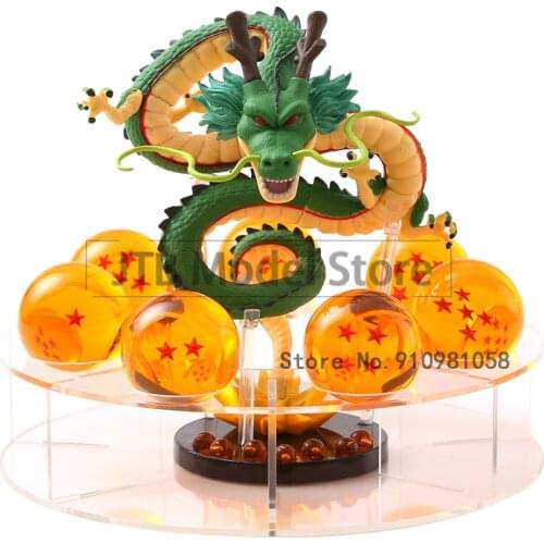 Dragon Ball Z WCF Action Anime Figure Model Mega Dragon Fake Mountain Seven Beads Background Boxed Manual Can Shine Figma Gift