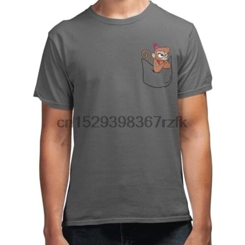 Cute Pocket Abu Monkey- Aladdin Movie character Inspired Fan T-Shirt
