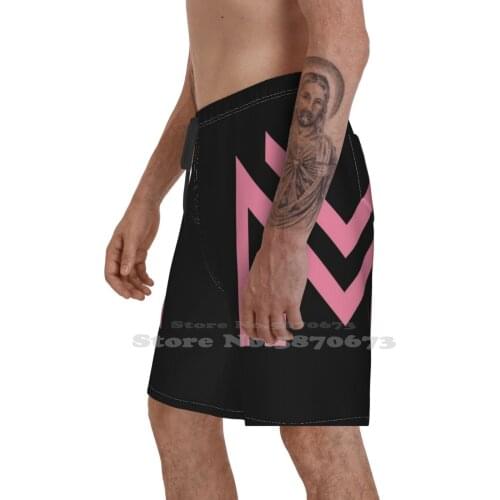 Vvm Sharp Icon Summer Pants Casual Shorts Male Streetwear Twins Logo Icon V