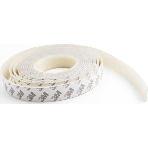 Hot sales L=2m 1/2/3/5mm width 3m self-adhesive silicone seal strip plastic metal anti-slip shockproof strip