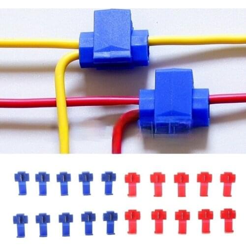 30/50/65PcsScotch Lock Quick Splice Electrical Car Audio Crimp Terminals Electrical Cable Terminals for Wire Connectors Set