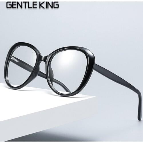 GENTLE KING Anti Blue Light Optical Glasses Frame Men Myopia Prescription Eyeglasses Frame Clear Computer EyewearTR90 Frame