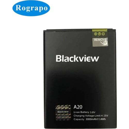 Original 3000mAh A20 Replacement Battery For Blackview A20 / A20 Pro Smart Mobile Phone Batteries Bateria Baterij +gift
