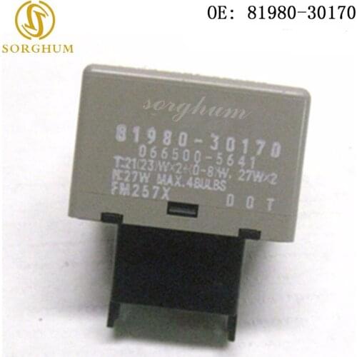 Turn Signal Flasher Relay For Toyota CAMRY CROWN INNOVA/KIJANG FORTUNER HILUX LAND CRUISER 81980-30170