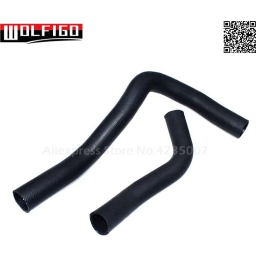 WOLFIGO New Lower & Upper Radiator Coolant Hoses for Honda CR-V GAS 2002-04 19502-PNB-000,19502PNB000,19501-PNB-000,19501PNB000