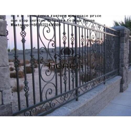 Hench 100% handmade forged custom designs garden fence security