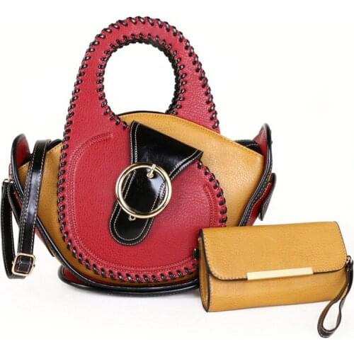 Womens Bags PU Leather Shoulder Bag Female Multi-colors Crossbody/Messenger Bags Buckle Designer Handbag For Ladies