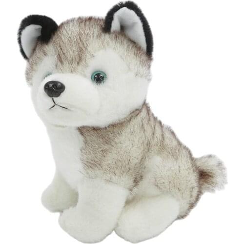 18 CMKawaii Simulation Husky Dog Plush Toy Gift For Kids Stuffed Plush Toy New Arrival