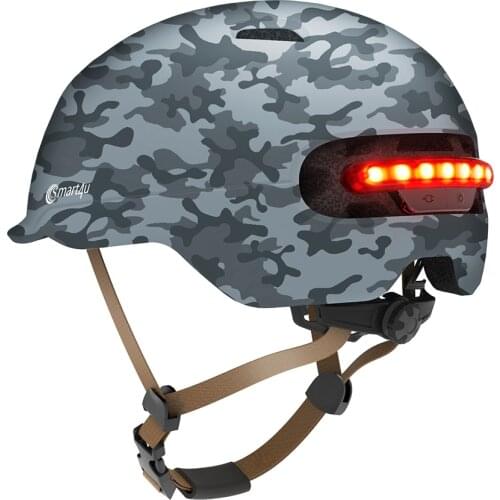 2020 Smart4u Outdoor Cycling MTB Smart Helmet electric Bike Lamp Racing Motorcycle Bicycle Back Light Kids Helmet Men Women