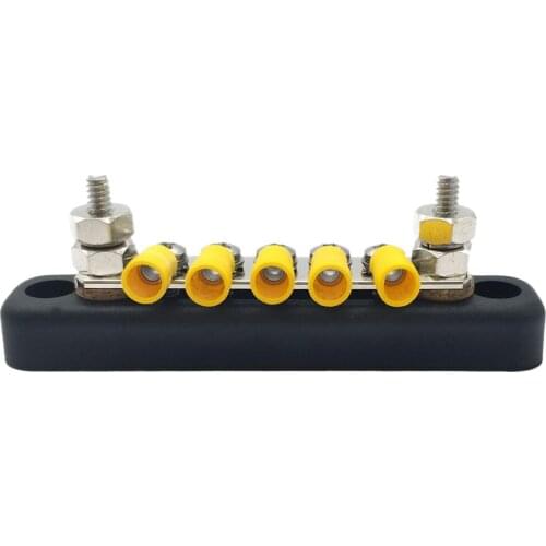5 Position Stud Terminal Marine Ground Junction Distribution Block
