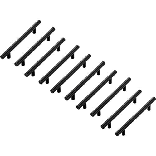 ABSF Cupboard Handle Brushed Stainless Steel Kitchen Cabinet Door Knob Furniture Drawer Pull Hardware Pulls Bar Handle