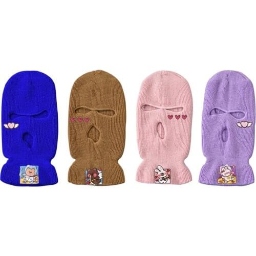 Balaclava Mask Hat Winter Cover Neon Mask Green Halloween Caps For Party Motorcycle Bicycle Ski Cycling Balaclava Pink Masks Cos