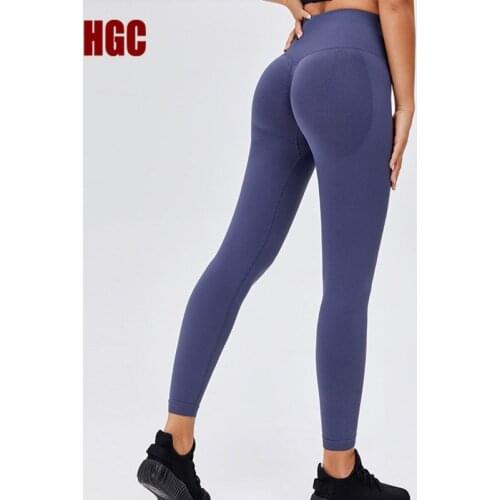 Booty Scrunch New Seamless Yoga Pants Women High Waist Peach Hip Lifting Tights Sport Leggings Active Fitness Elastic GYM Capri