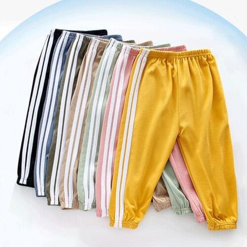 Kids Pants Boys Girls Casual Pants Kids Clothing Loose Boys Long Trousers Children Clothing Sport Pants Spring Summer Bloomers