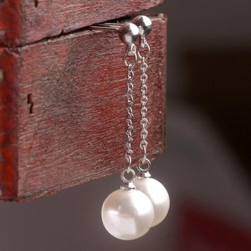 Long Pearl Korean Tassel Earrings For Women Drop Earring Fringe Earings Jewelry Earing Brincos Brinco Oorbellen Pendientes A929