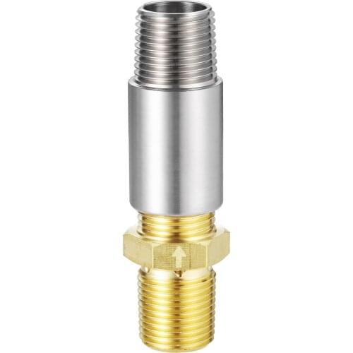 Dophee 1pc 1/2" Air Mixer Valve NPT Propane Air Mixer Nozzle Valve for Propane LPG Gas Fire Pit BTU 90000