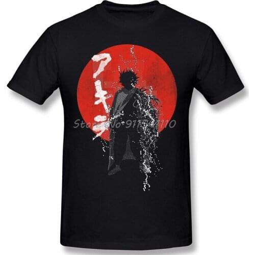 T-Shirt for Men Neo Tokyo 100% Cotton Crewneck Akira Biker Gang Kaneda Takashi Animated Film TShirt 6XL Funny Plus Size Clothes