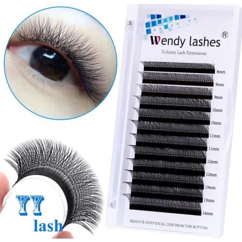 Wendy YY Shape Eyelash Extension Volume False Eyelashes Naturally-artificial Premium Mink Lashes Individual Lash Makeup Supplies